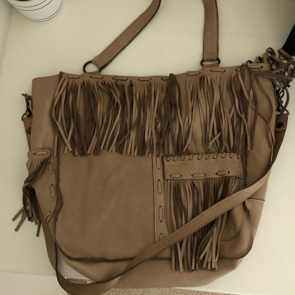 McFadin large fringe bag